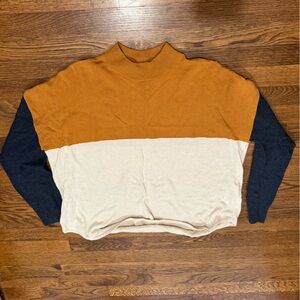 Madewell Mustard Knit Sweater